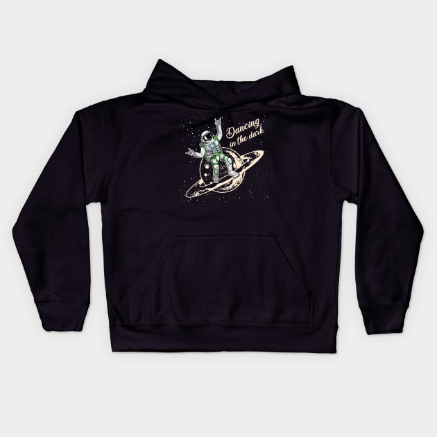 Dancing in the dark Kids Hoodie by Macphisto Shirts